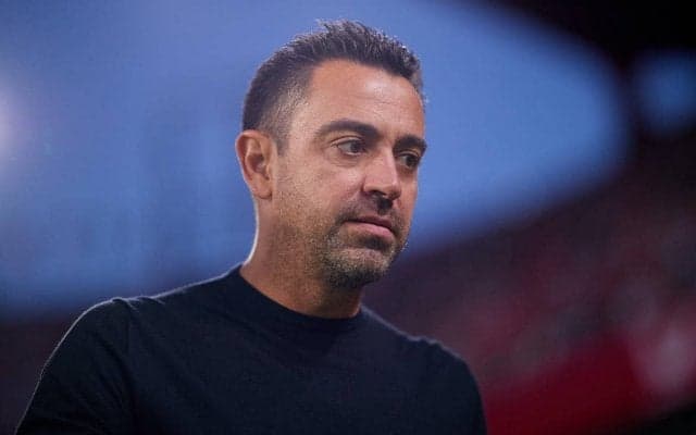 「完全にスペクタクル」チャビ監督、CL初戦でハットトリックのレヴァンドフスキを称賛「我々にとっては最高の選手」