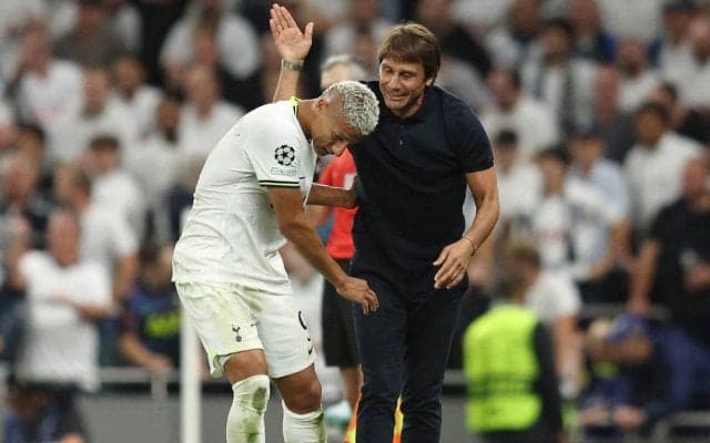 「彼がとても好き」CLデビュー戦で2発のリシャルリソンをコンテ監督が絶賛「本当に満足している」