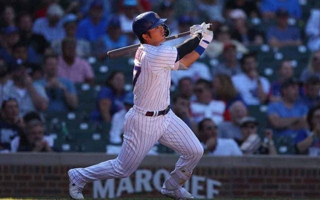 【MLB】カブス鈴木誠也、弾丸12号ソロに実況も「打球に気をつけろ！」と絶叫