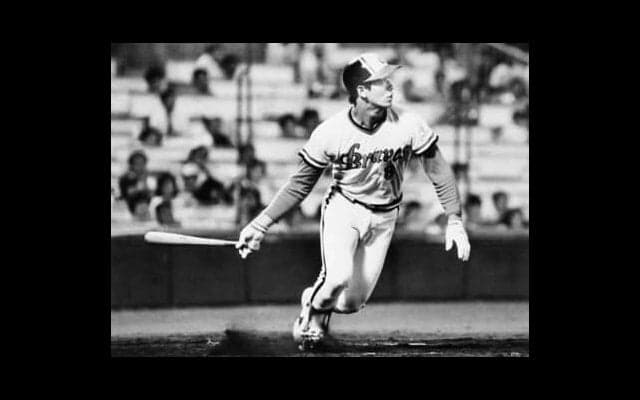 阪急の練習生だった松永浩美が、キャンプで場外弾を17連発。上田利治監督は「また、いったぞ！」と驚いた