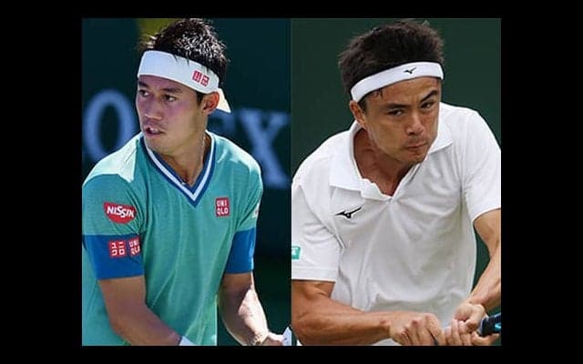 錦織 ダニエルとの練習動画公開