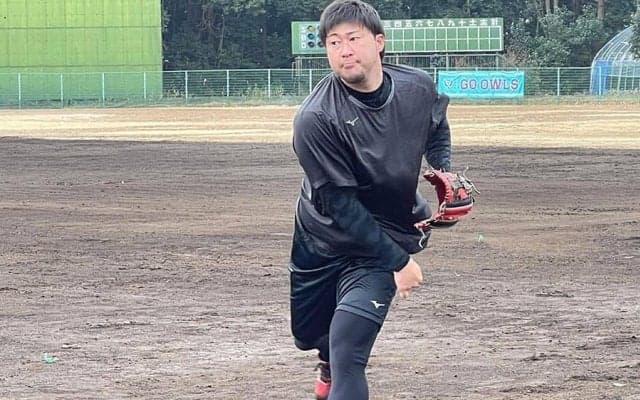 ENEOS田澤が入団会見「ついていくことで必死」　背番号36、復帰初登板は11日予定