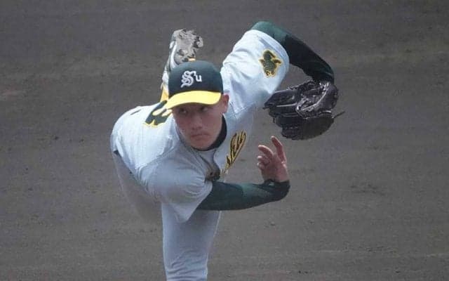 【大学野球】大学日本代表の専大・菊地吏玖がプロ志望届　元アメフト部の東大・阿久津怜生も