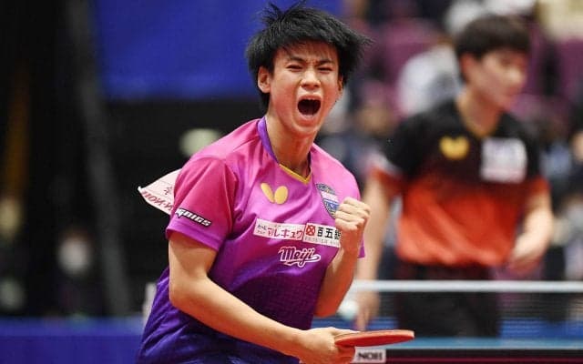 戸上隼輔 豪打爆発！日本のエース張本智和を圧倒して優勝【卓球 全農CUP TOP32】