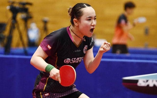 伊藤美誠 大接戦の勝利！早田ひなとの『みまひな』対決を制して石川の待つ決勝へ【卓球 全農CUP TOP32】