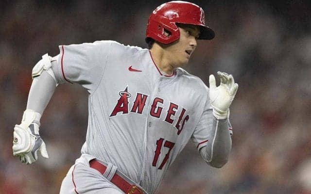 大谷翔平の34号阻んだ敵地フェンスに日本人悲鳴　直撃二塁打も「球場が違ったら本塁打」