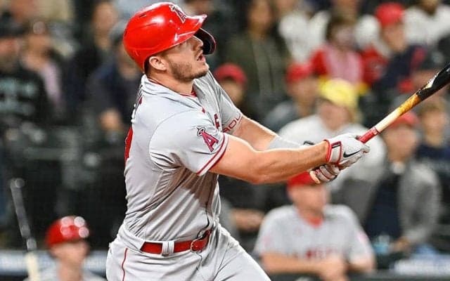 【MLB】トラウト、驚異の5試合連発33号　球団タイ記録、大谷翔平に並ぶリーグ2位