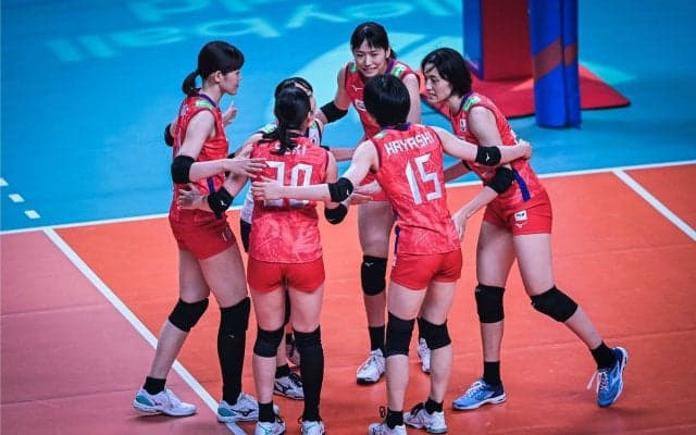 女子日本代表　パリオリンピックプレ大会初戦でベルギーに勝利