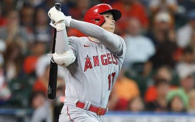 【MLB】大谷翔平が先制34号2ラン　HRリーグ2位タイ浮上、6戦4発で緊急降板の不安払拭