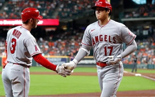 大谷翔平、右手１本で運んだ３４号に被弾投手も「マジかよ」の表情！米データ会社も唖然「エイリアン」「正気じゃない」