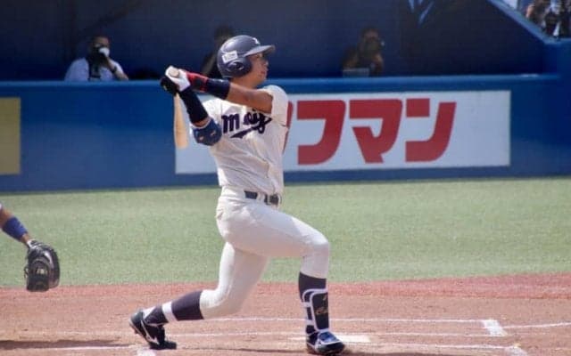 明大の4番・上田希由翔が“豪快”2日連続アーチ！明大が16安打13得点で粘る東大を突き放して勝ち点獲得！【9/12 秋季東京六大学野球 明治大学vs東京大学】