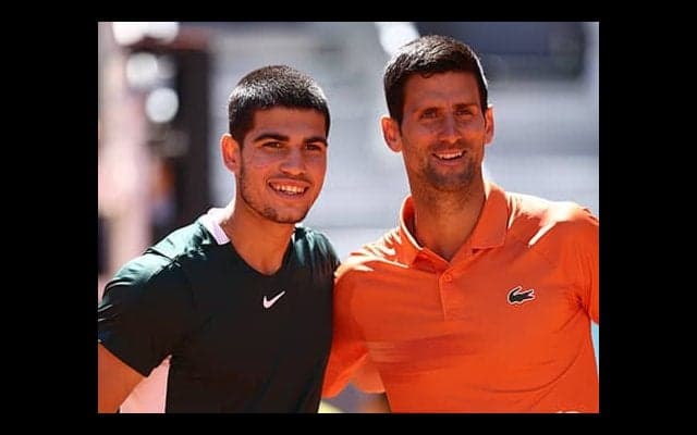 ジョコ 全米Vアルカラスを祝福