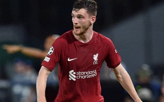 負傷者多数のリバプール、ロバートソンもCLアヤックス戦欠場