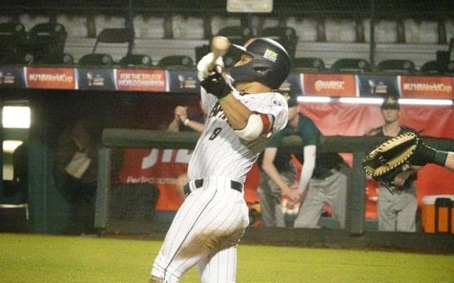 侍U18が4連勝でスーパーラウンド進出決定！　2回まで10点で豪州にコールド勝利