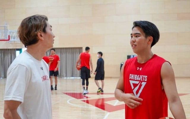 千葉ジェッツU18の藤井暖がトップチームの練習に参加「課題をより鮮明に知る機会となった」
