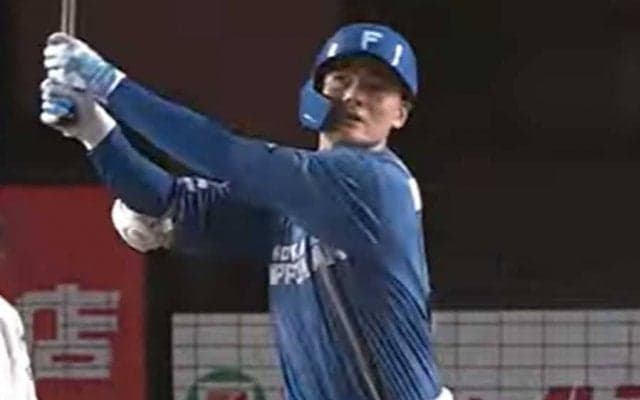 ハム清宮が「大谷っぽくなってきてる」　弾丸15号にファン驚嘆「スイング本当キレイ」