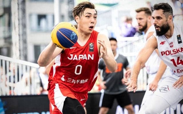 3x3U23男子日本代表に佐土原遼ら4人…ネーションズリーグファイナルに出場