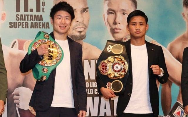 寺地「凄く嬉しい気持ち」京口「恥じない試合を」　11.1統一戦決定の両王者が早くも火花