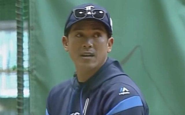 松井稼頭央ヘッドに「騙された」　瞬き厳禁“幻惑キャッチ”が100万再生の反響
