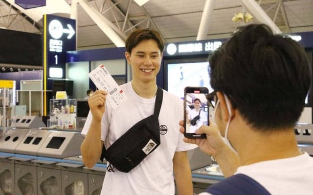 髙橋藍が出国　2年目のイタリア挑戦へ