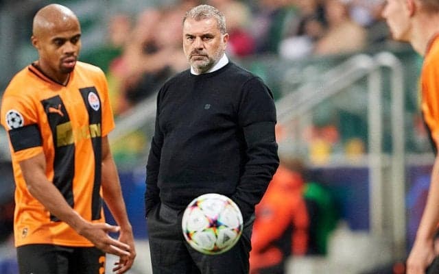 「これ以上は選手たちに求められない」シャフタールとドローのセルティック、ポステコグルー監督は旗手怜央の“幻ゴール“に「先制点は重要」