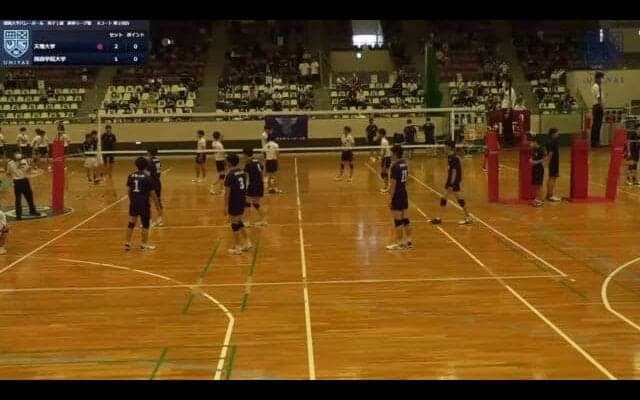 関西大学バレーボール連盟 男子1部秋季リーグ戦 Aコート【見逃し配信】
