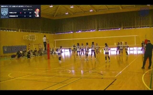関西大学バレーボール連盟 女子1部秋季リーグ戦 Bコート【見逃し配信】