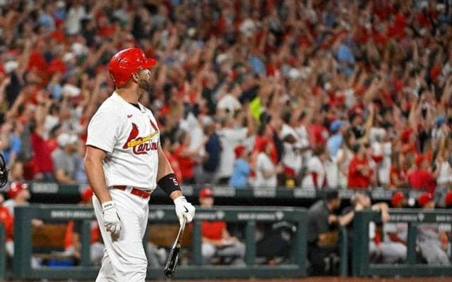 【MLB】42歳プホルス、通算698本塁打　特大同点2ランに本拠熱狂、史上4人目の700本まで「2」