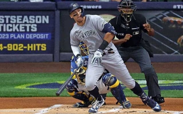 【MLB】ジャッジ、“振ってない”のに驚愕打　異次元パワーは「金属ならまだしも」「異常」