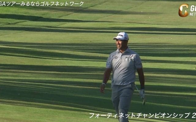 【動画】松山英樹、3番は約7メートルのスライスラインを読み切りバーディ