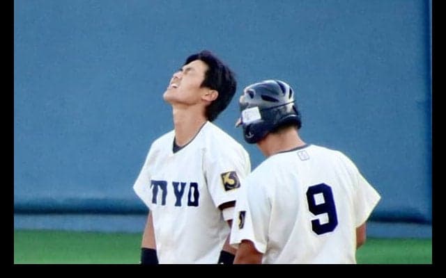 [硬式野球] 投打奮わず立正大に連敗 早くも勝ち点を落とす