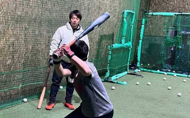 元大阪桐蔭主将が伝える打撃の極意　少年野球の子どもへ「構え方で8～9割決まる」