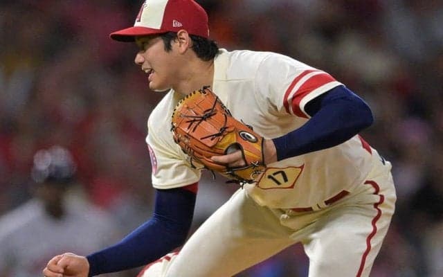 【MLB】大谷翔平、最速162.7キロで初回2奪三振無失点　右手中指マメの不安を払拭