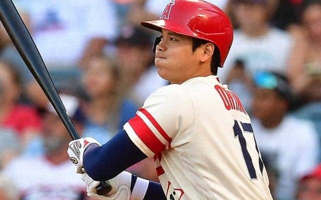 【MLB】大谷翔平、先制二塁打で自己最多タイ138安打　あと数cmでHR、敵地局も驚愕「パワー」