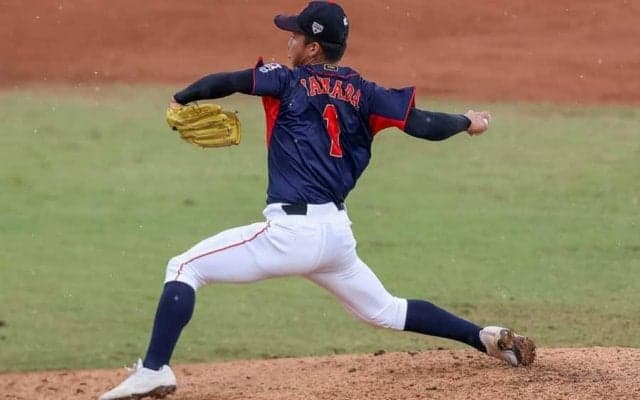 視察した前田健太も称賛「凄いタフ」　苦しんだ侍U18・山田が無死満塁で見せた意地