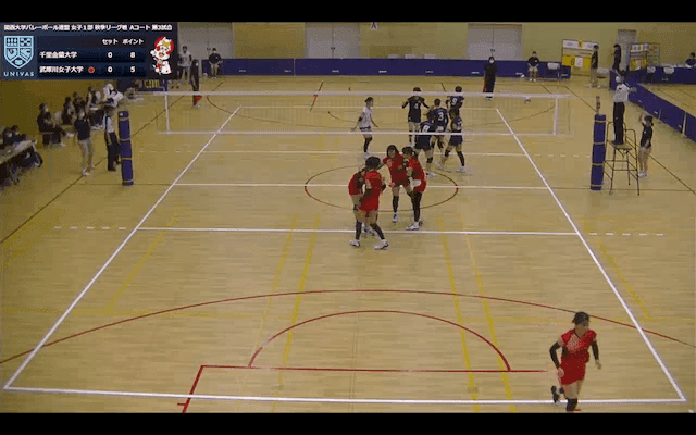 関西大学バレーボール連盟 女子1部秋季リーグ戦 Bコート【見逃し配信】