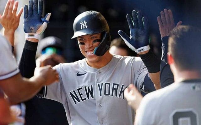 【MLB】ジャッジ、逆転3冠王へわずか1厘差　マルチHRで60号に王手、4安打固め打ち