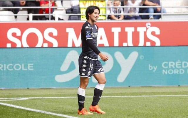 ｢こういうの泣きそうになる｣!! モナコMF南野拓実が待望の｢リーグアン初ゴール｣! ｢1G1Aの大活躍｣で伊東純也との日本代表対決を制する