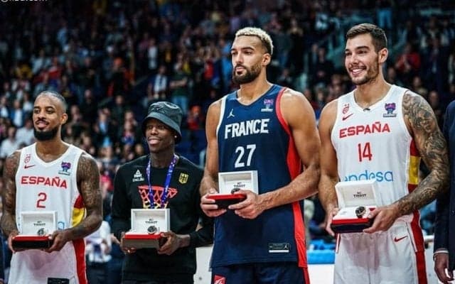 ユーロバスケットのオールスター5にシュルーダー、エルナンゴメス、ゴベアらが選出