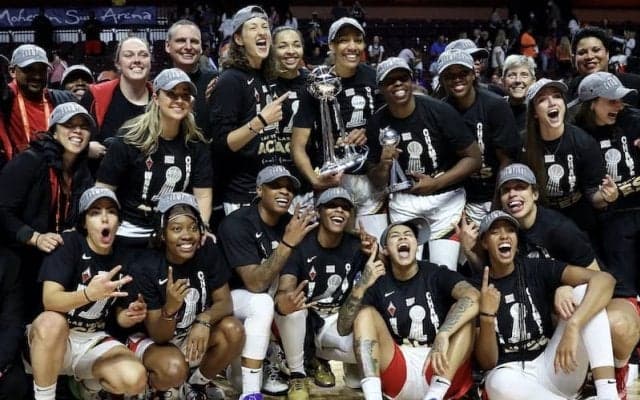 ラスベガス・エーシズがWNBAファイナルを制す…コネチカット・サンを破って初優勝