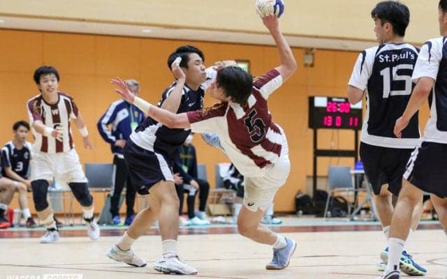 全員ハンドで立大に勝利　今季初の２連勝！　