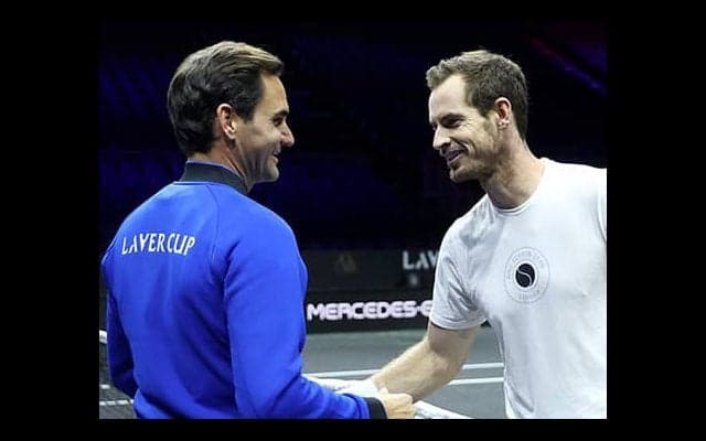 マレーらフェデラーと再会