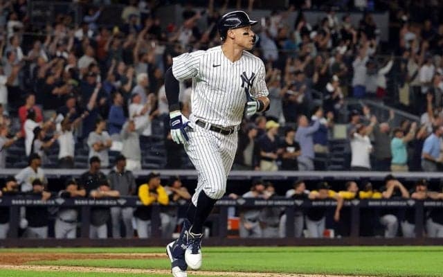 ジャッジ遂に60号！　豪快131m弾でNY熱狂、6人目大台に米記者「ルースの領域に到達」