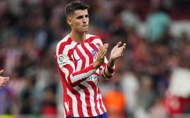 「冬にバルサに行く可能性が」アトレティコFWモラタが、昨冬の裏話を明かす「アッレグリに止められた」