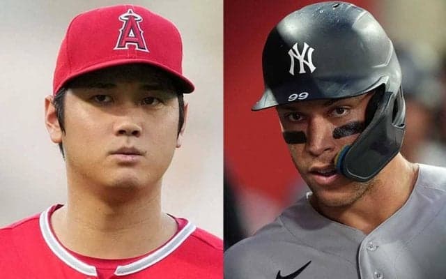 【MLB】大谷翔平出場試合でジャッジ60HR映像　米記者も感嘆「史上最高のMVPレース」
