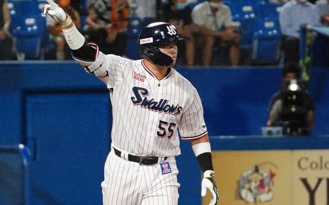 村上宗隆の今季成績はMLB換算で“45発”　米スカウト「打撃はセイヤ、ヨシより上」