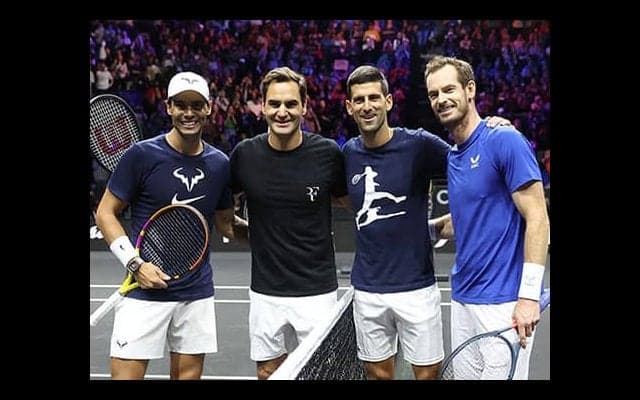  フェデラーらビッグ4が集結 