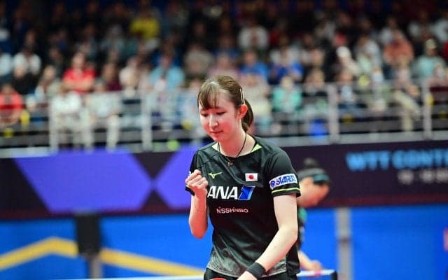 早田ひなV！今大会2ゲームしか奪われずに優勝 9月30日開幕の世界卓球に弾み【卓球 WTTアルマトイ】