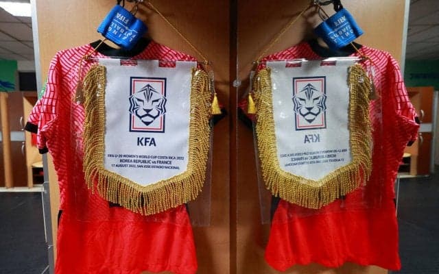 韓国がW杯用ユニフォームを発表、誇り高き国家の激しさを示すレッド＋タイガーストライプ　元J戦士もモデルに