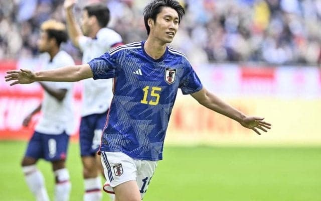 鎌田大地が先制、交代出場の三笘薫が追加点!日本代表がアメリカ代表に2-0で勝利!